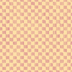  Seamless pattern with square segments of vertical lines. Vector illustration