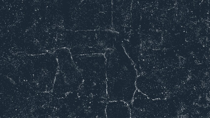Grunge black texture. Dark grainy texture on white background. Dust overlay textured. Grain noise particles. Rusted white effect. Design elements. Vector illustration, EPS 10.	
