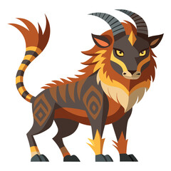 Colorful zebra image abstract art colorful background nice image.