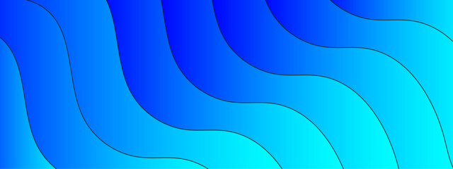 Light Blue vector layout with circular arc. Bright sample with colorful bent lines. Smart design for your promotions. Background in paper style. Of multi-colored details.