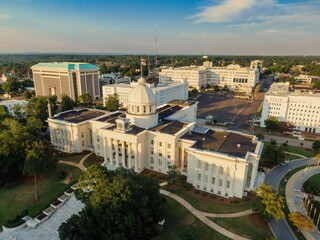 Alabama State Capitol, Montgomery, Alabama, United States. © Zenstratus