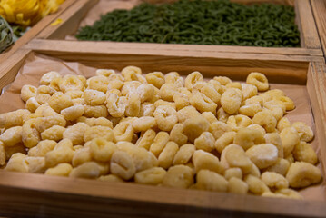 Bologna, Italy-July 10, 2024: Italian handmade pasta
