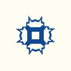 Blue Creative Business Team and Unite Group Logo Idea