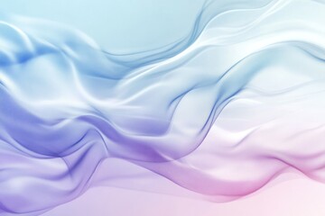 Obraz premium Abstract waves of pastel colors flowing gracefully. Liquid curves. Blue and purple flow with wavy gradient background.