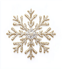 silver christmas snowflake