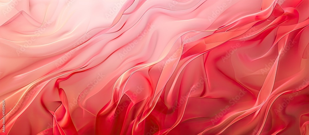 Poster abstract pastel background with red tones and copy space image