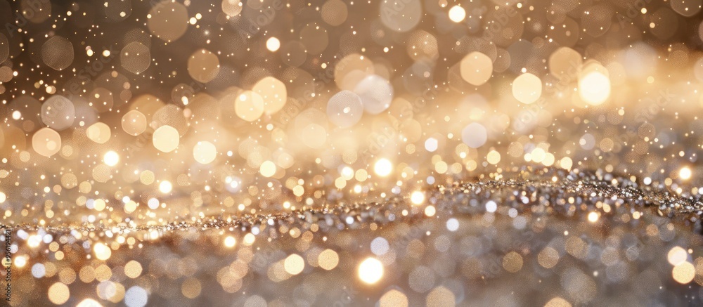 Poster a close up of a sparkly light brown background with copy space image