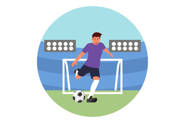 Sport Flat Design Illustration