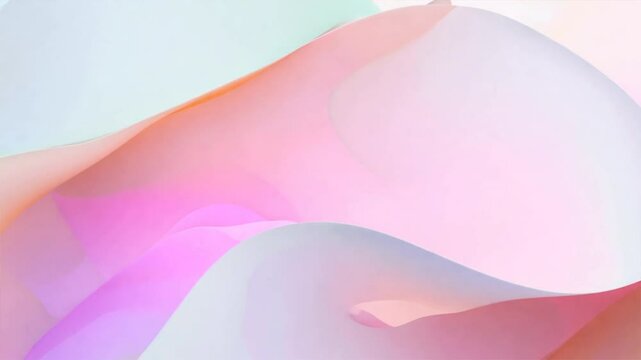 A pink and white wave pattern. The pink and white colors are very bright and vibrant