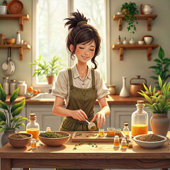 Home Mixing of Natural Remedies