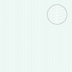 Wavy protective guillotine mesh with a simple pattern