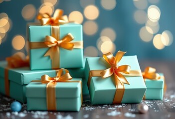 christmas tree with gift