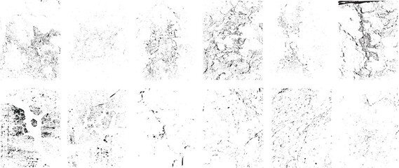 Grunge Urban Backgrounds set.Texture Vector.Dust Overlay Distress Grain ,Simply Place illustration over any Object to Create grungy Effect .abstract,splattered , dirty, texture for your design. 