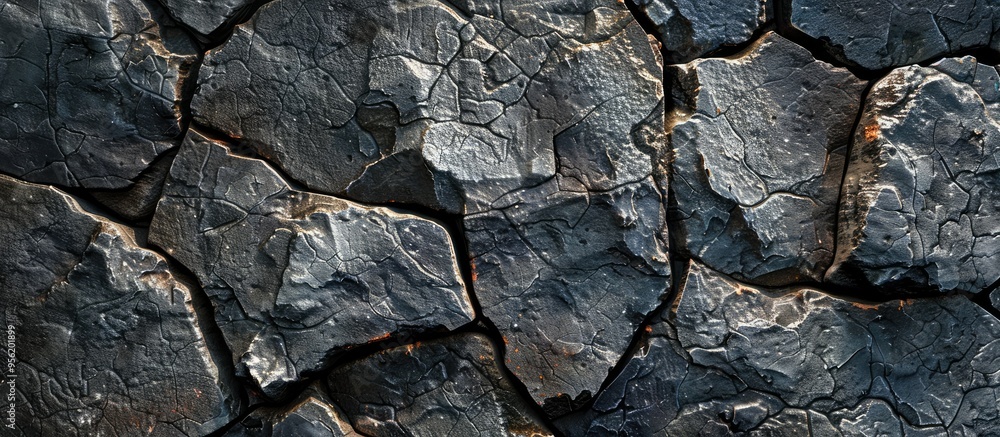 Poster high angle photo of a stone background with copy space image