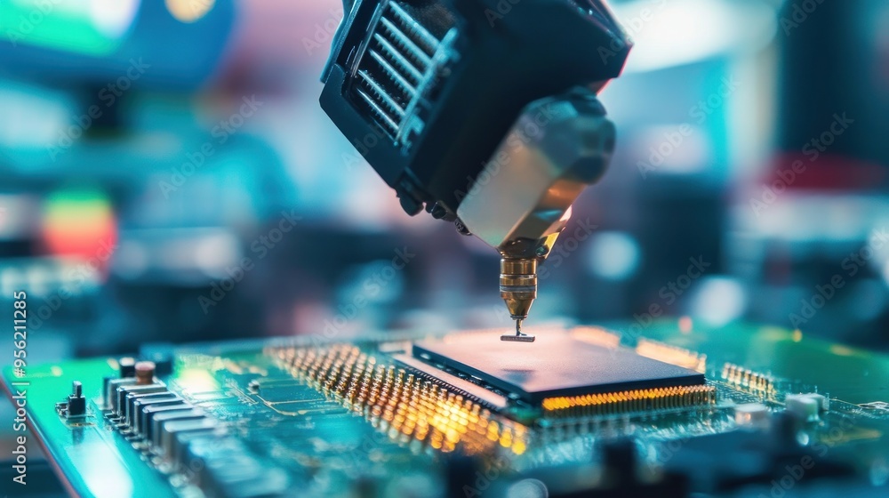 Poster automated circuit board assembly