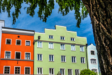 Fototapeta premium old town of wasserburg am inn - bavaria