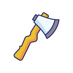 Hatchet icon vector stock illustration