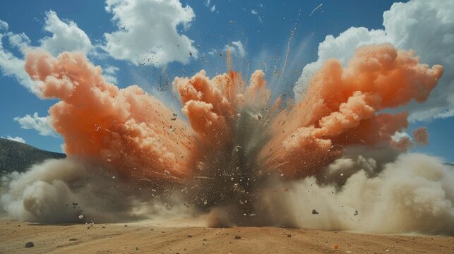 Tannerite explosion from gender reveal