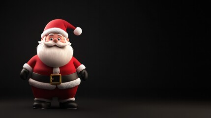 Cartoon Santa Claus Design Template