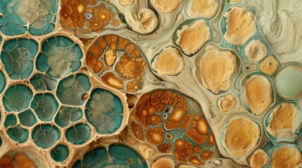 The internal structure cross section of tree branches linden Biological prepared microscope slides Cambial cells micro preparation samples section tissue for microscope examination