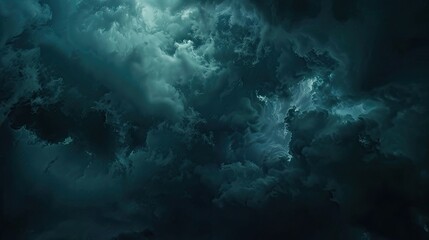 Fototapeta premium Dark sky with rain clouds before storm Dark clouds storm bad weather Dark clouds rolling cross sky Timelapse