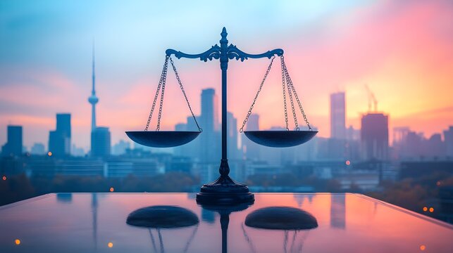 Weighing job changes and their effect on real estate investments for mortgage refinancing, focus on, career transition theme, vibrant, Double exposure, city skyline backdrop