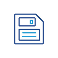 save icon, Floppy disk icon vector