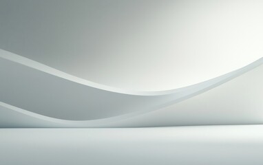 A Serene Minimalist Background Featuring Smooth Gradients That Create an Elegant Atmosphere for Various Design Projects