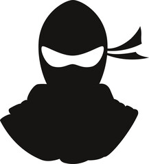 ninja sword silhouette © maridownload