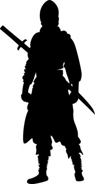 recommend clip art: ninja sword silhouette