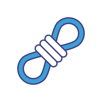 Rope icon vector stock illustration