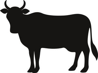 cow silhouette 