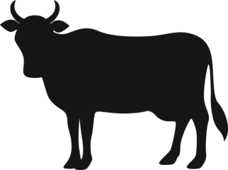 cow silhouette 