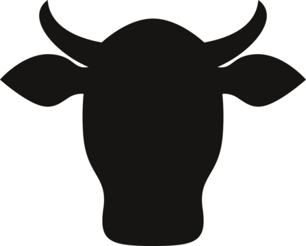 cow silhouette 