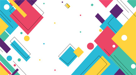 Abstract geometric background 