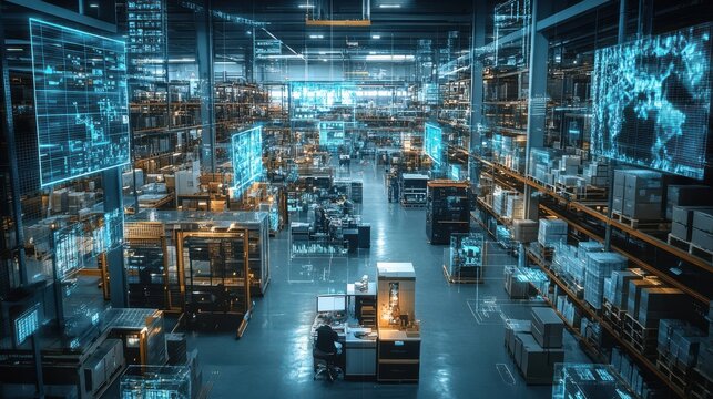 Exploring the Human Element within a Technology-Driven Warehouse Environment: A Study of Collaboration between Machines and Workers. the seamless integration of advanced technology with human labor