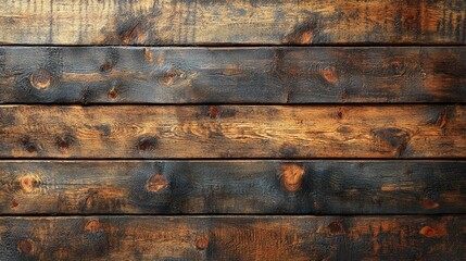 Rustic Tales: Reclaimed wood planks whisper stories of time and texture, their rich patina a testament to enduring strength and natural beauty. 