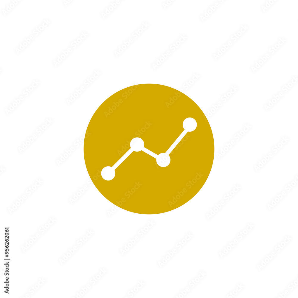 Poster analytics icon isolated on transparent background