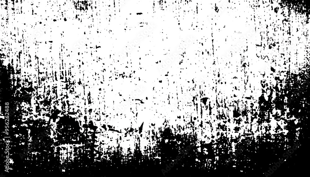 Poster transparent vector grunge ink abstract dirty poster background texture overlay. place artwork over a