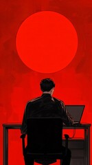 Loneliness in the Digital Age: A Visual Commentary