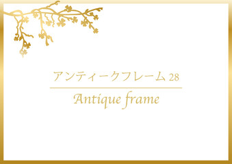 アンティークフレーム28