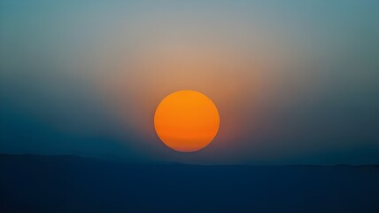 A blurry image of a blue and orange background
