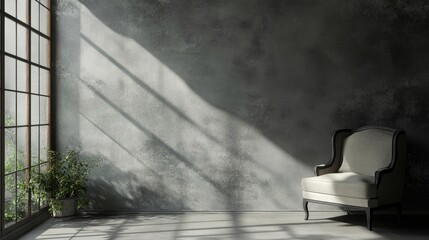 Elegant gray backdrop