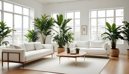 Photo interior modern design room 3d illustration