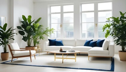 Photo interior modern design room 3d illustration