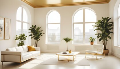 Photo interior modern design room 3d illustration