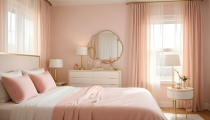 Photo interior modern design room 3d illustration