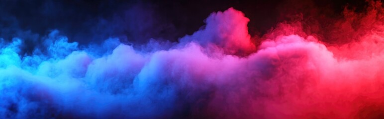 Minimalist background featuring smoke and clouds 3D illustration and rendering