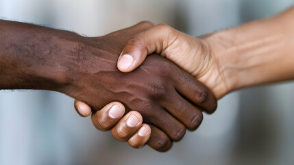 Business People Shaking Hands Together