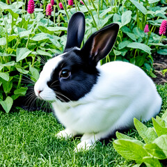 rabbit in the grass